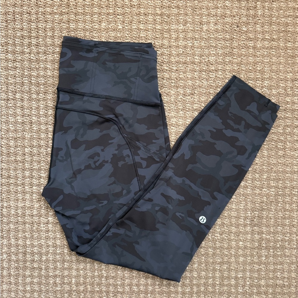 lululemon athletica Fast and Free Camo High-Rise Leggings